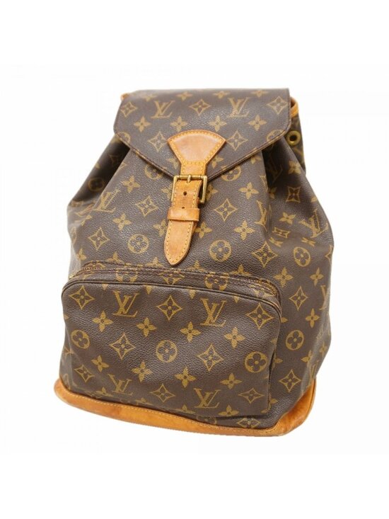 Louis Vuitton Backpack Monogram Montsouris GM Brown main image 10